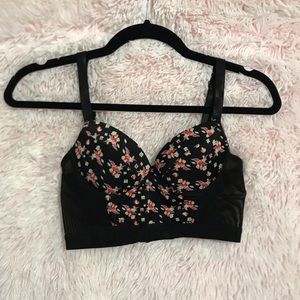 Festival Bustier Bra Crop Top 32A/XS